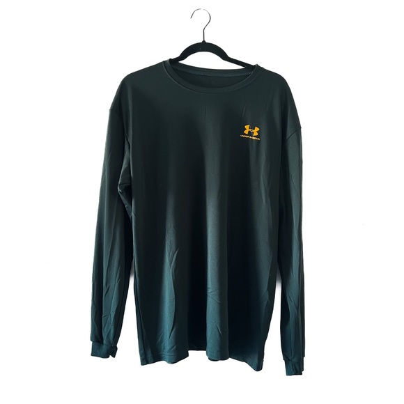 Under Armour - Men’s UA Tech Long Sleeve (Forrest Green, L) - Picture 1 of 2